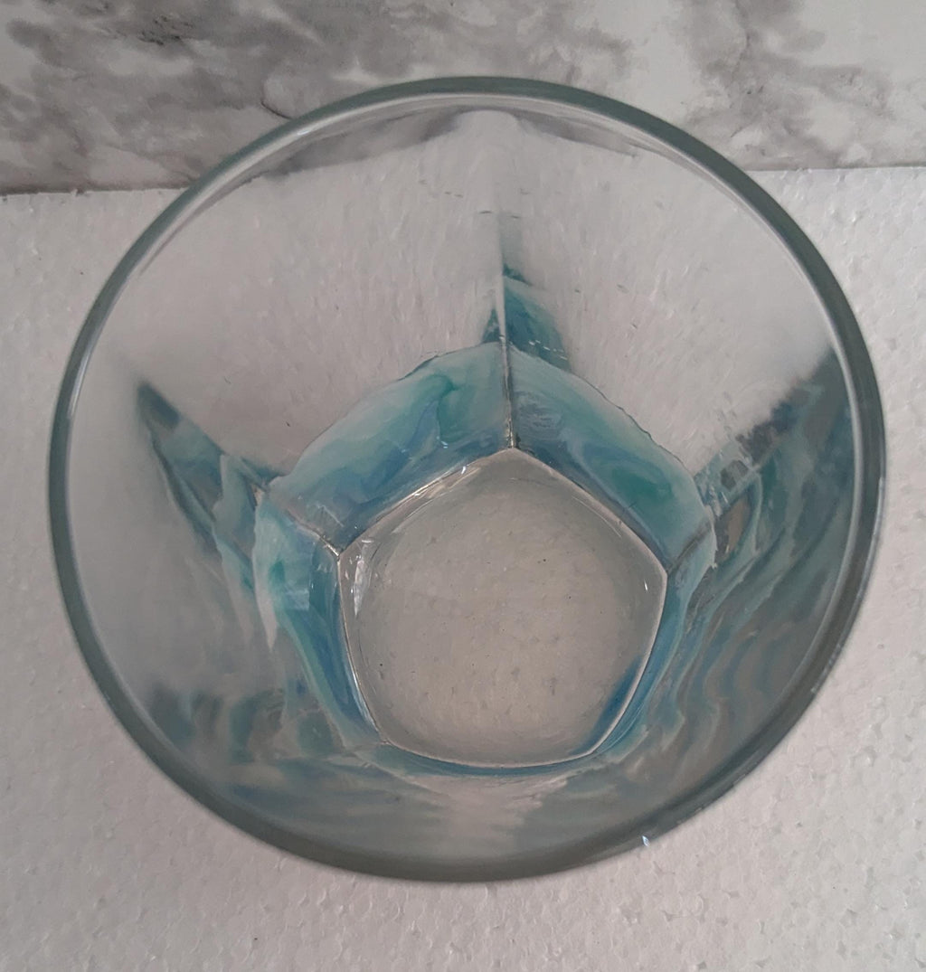 Whiskey Glass with Octopus