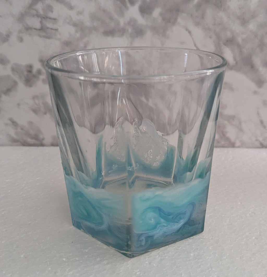 Whiskey Glass with Octopus