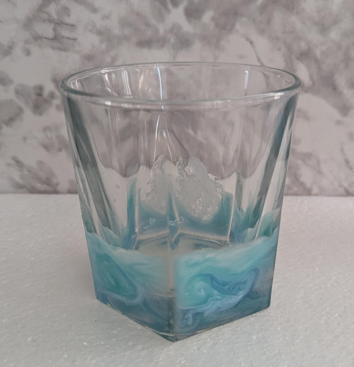 Whiskey Glass with Octopus