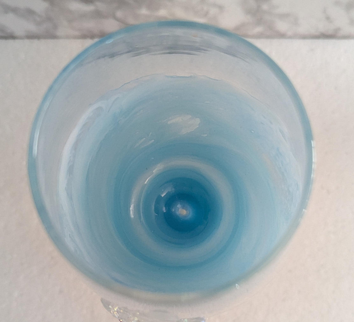 Wine Glass with Octopus